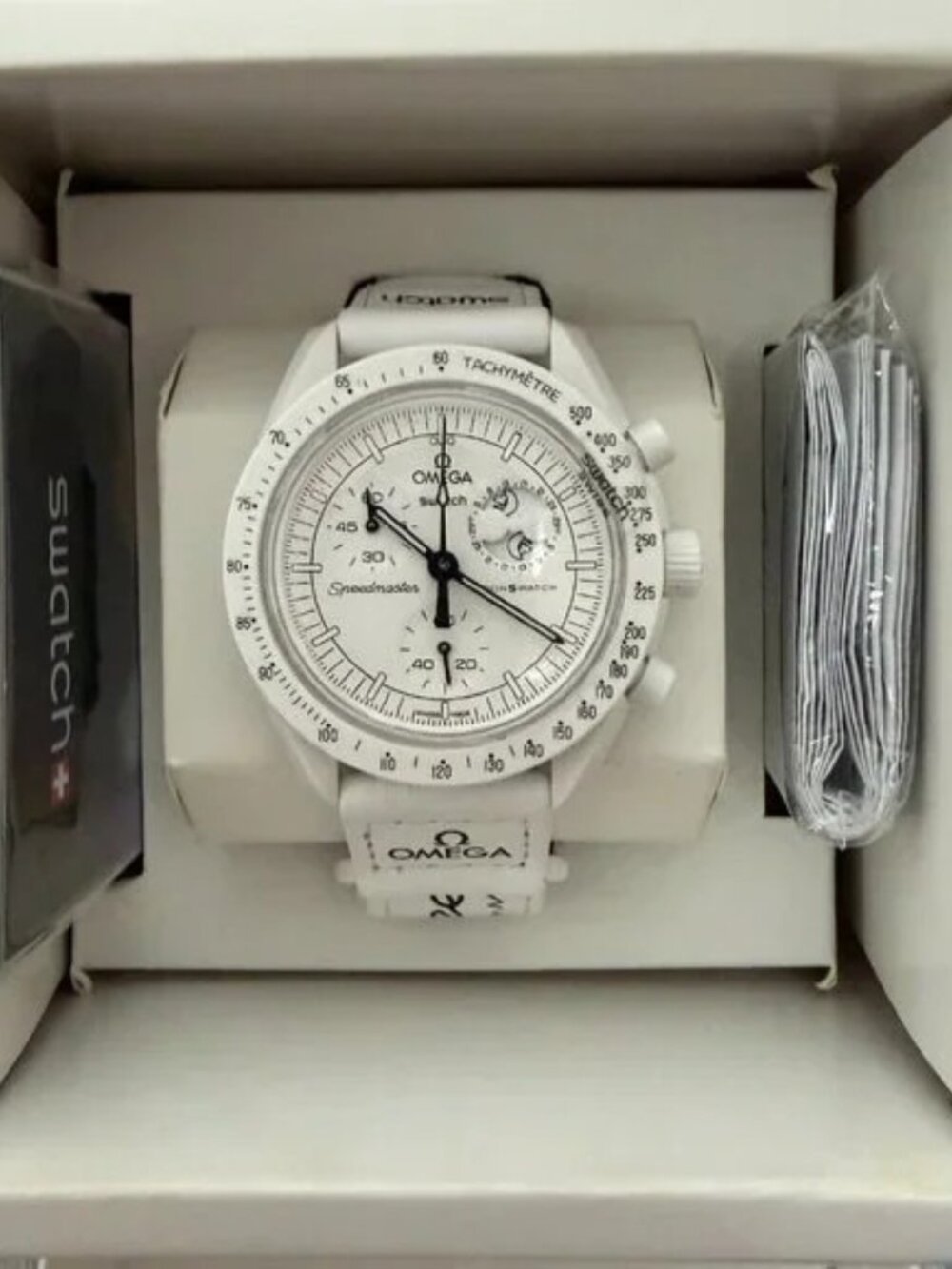 ✨Swatch X Omega Mission To The Moonphase - Full Moon Watch